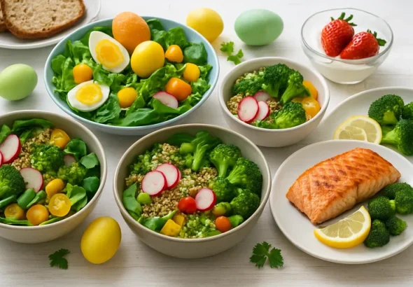 Lente op je bord: gezonde paasgerechten voor een frisse, kleurrijke paastafel