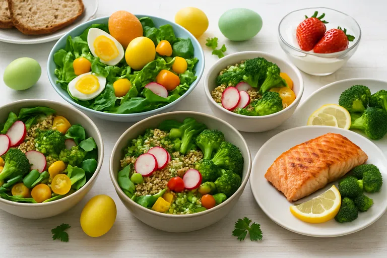 Lente op je bord: gezonde paasgerechten voor een frisse, kleurrijke paastafel