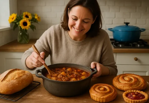 Liefdevol koken en bakken thuis: hartverwarmende stoofpotten, luchtige broden en zoete baksels
