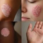 Psoriasis op foto's: zo herken je plekken, schilfers en het verschil met eczeem