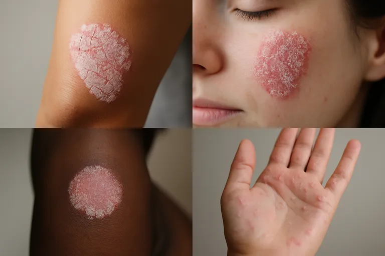 Psoriasis op foto's: zo herken je plekken, schilfers en het verschil met eczeem