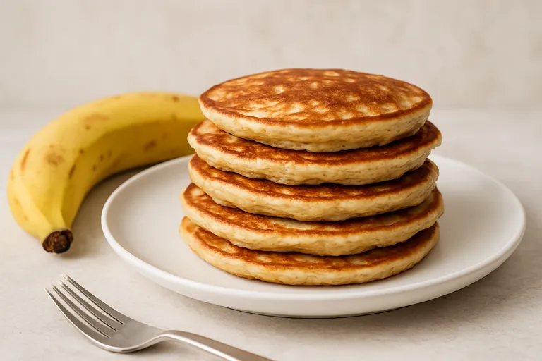 Basis recept met banaan: snelle bananenpannenkoekjes