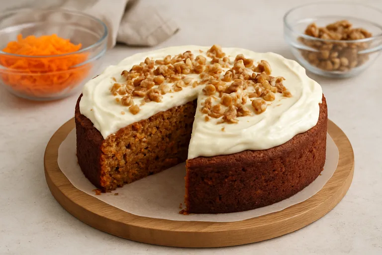 Carrot cake recept stap-voor-stap