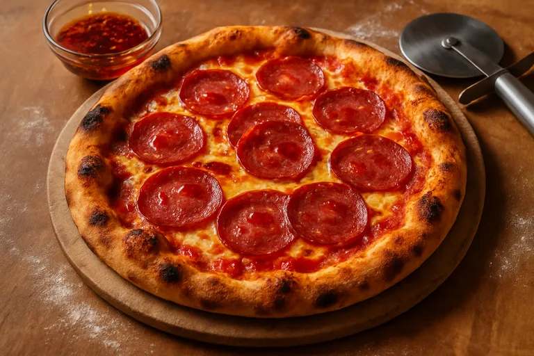 Zo maak je thuis salami pizza met pizzeria-smaak en krokante korst