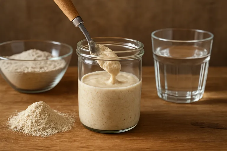 Zuurdesemstarter maken: stap voor stap